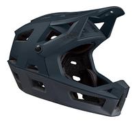 IXS Casque Trigger FF Ml (58-62cm) Casco Integral BTT/E-Bike/BMX, Unisex Adulto, Azul Marino, SM (54-58cm)