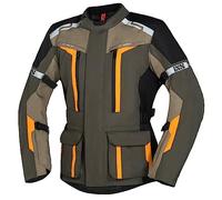 IXS Chaqueta de moto con protectores Chaqueta de moto Evans-ST 2.0 Tour Textiljacke olive/sand/orange L, caballeros, Tourer, todo el año, naranja