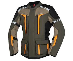IXS Chaqueta de moto con protectores Chaqueta de moto Evans-ST 2.0 Tour Textiljacke olive/sand/orange L, caballeros, Tourer, todo el año, naranja