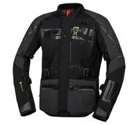 IXS Venture-GTX 1.0 Chaqueta textil de moto impermeable, negro-gris, tamaño 2XL para Hombres