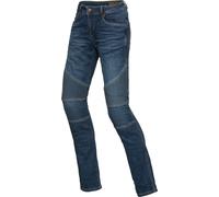 IXS Classic AR Moto Vaqueros de moto para mujer, Azul, Talla 28