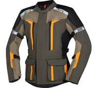 IXS Evans-ST 2.0 Chaqueta textil impermeable para motocicleta touring, verde, tamaño S para Hombres