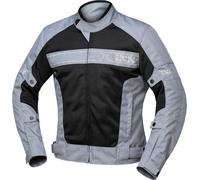 IXS Evo-Air Chaqueta textil de motocicleta, gris/negro, Talla S