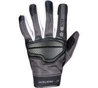 IXS Evo-Air Guantes de moto, negro-gris-blanco, tamaño S para Hombres