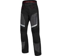 IXS Gerona-Air 1.0 Pantalones textiles para motocicleta, negro-gris-rojo, tamaño M para Hombres