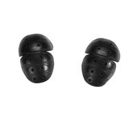 IXS Gladiator Velcro De la rodilla / codo protectores, negro para Hombres