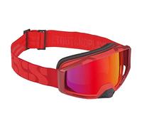 IXS Goggle Trigger Racing Red / Mirror Crimson, Gafas Unisex Adulto, Rojo, Talla Única