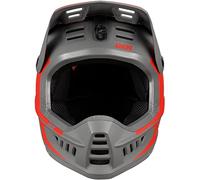 IXS Helmet XACT EVO Red-Graphite SM (53-56cm) Casco, Adultos Unisex, Rojo