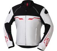 IXS Hexalon-ST, chaqueta textil impermeable XL male Blanco/Negro/Rojo