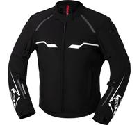 IXS Hexalon-ST chaqueta textil impermeable para motocicletas, negro-blanco, tamaño 5XL