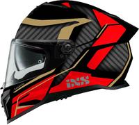 IXS iXS912 SV 2.0 Blade Casco, negro-rojo, tamaño 2XL para Hombres