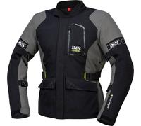 IXS Laminat-ST-Plus, chaqueta textil impermeable L male Negro/Gris