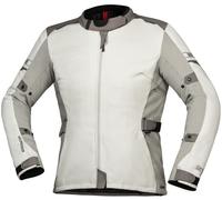 IXS Lane-ST+ Chaqueta textil de moto para mujer, gris, tamaño M