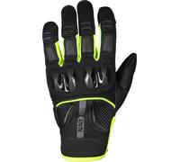 IXS Matador-Air 2.0 Guantes de motocicleta, negro-amarillo, tamaño L para Hombres