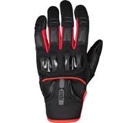 IXS Matador-Air 2.0 Guantes de motocicleta, negro-rojo, tamaño XL para Hombres