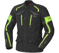 IXS Montgomery Gore-Tex Chaqueta textil de las señoras, negro-amarillo, tamaño XL para Mujer