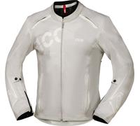 IXS Moto Dynamic Chaqueta textil de motocicleta, blanco, tamaño 3XL para Hombres