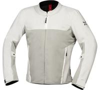 IXS Oxy-Air Mesh Chaqueta Textil Moto, gris, tamaño M para Hombres