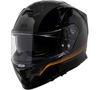 IXS Rapid 2.0 Graphic, casco integral XXL female Negro/Gris Oscuro