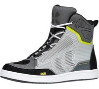 IXS Rapid-Air 1.0 Zapatos de moto, gris/amarillo, Talla 45
