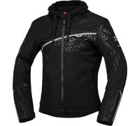 IXS Rapid-STX 1.0 Chaqueta textil de moto impermeable, negro, Talla 3XL