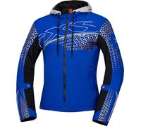 IXS Rapid-STX 1.0, chaqueta textil impermeable M male Azul/Negro/Gris Claro