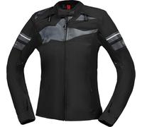 IXS Rapid-STX 2.2 Chaqueta impermeable para motocicletas, negro, tamaño M para Mujer