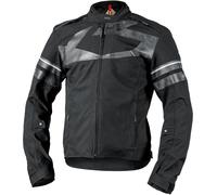 IXS Rapid-STX 2.2 Chaqueta Textil de Motocicleta Impermeable, negro, tamaño 2XL para Hombres