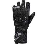 IXS Sport LD RS-200 2.0 Guantes de la motocicleta, negro/gris, Talla XS