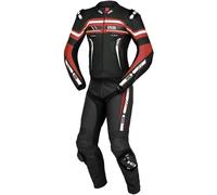 IXS Sport RS-700 2.0 Traje de cuero de moto de dos piezas, negro-blanco-rojo, tamaño 52 para Hombres