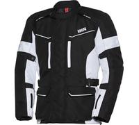 IXS Tour Evans-ST Chaqueta de moto textil, negro-blanco, tamaño XS para Hombres