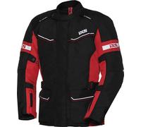 IXS Tour Evans-ST Chaqueta textil para motocicletas de señoras, negro-rojo, tamaño S para Mujer