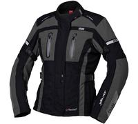 IXS Tour Pacora-ST Chaqueta textil para motocicletas de señoras, negro-gris, tamaño S para Mujer