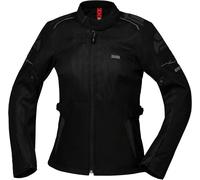 IXS Tourster-Big Air 1.0 Mesh Chaqueta textil de moto para mujer, negro, Talla M