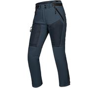 IXS Tourster-Big Air 1.0 Pantalones textiles de moto para mujer, Azul, Talla M corto