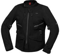 IXS Tourster-STX 1.0 Chaqueta textil de moto impermeable, negro, Talla M larga