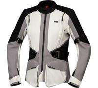 IXS Tourster-STX 1.0, chaqueta textil impermeable mujer 4XL female Gris Claro/Gris/Negro