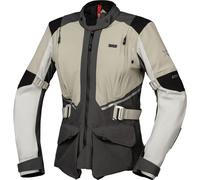 IXS Tourster-STX 1.0 Chaqueta textil impermeable para mujer, gris oscuro, Talla XXL
