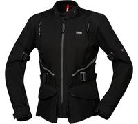 IXS Tourster-STX 1.0 Chaqueta textil impermeable para mujer, negro, Talla L