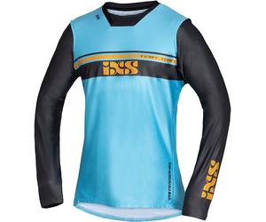 IXS Trigger 2.0 Maillot de Motocross, azul/gris, Talla XS