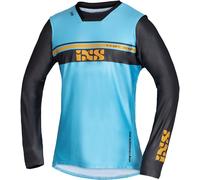 IXS Trigger 2.0 Maillot de Motocross, gris-azul, tamaño M para Hombres