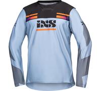 IXS Trigger-MX 1.0 Maillot de motocross, negro-azul, tamaño S para Hombres