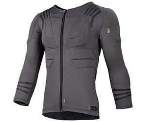 IXS Trigger Upper Body Protect. Grey KL (Kids L) Protecciones, Adultos Unisex, Negro