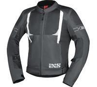 IXS Trigonis-Air Chaqueta textil para motocicleta, gris, tamaño 3XL para Hombres
