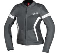 IXS Trigonis-Air, chaqueta textil mujer 3XL female Gris Oscuro/Gris/Blanco