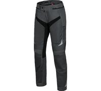 IXS Trigonis-Air Pantalones textiles para motocicleta, negro-gris, tamaño M para Hombres