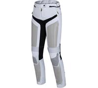 IXS Trigonis-Air Pantalones textiles para motocicletas para damas, negro-gris, tamaño M para Mujer
