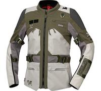 IXS Venture-Air 1.0 Chaqueta textil de moto para mujer, gris-verde, tamaño S