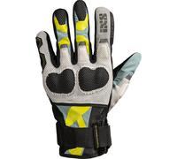 IXS Venture-Air 1.0 Guantes de moto para mujer, negro/azul/amarillo, Talla S