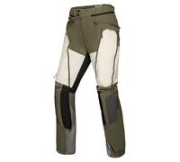 IXS Venture-Air 1.0 Pantalones Textiles de Moto, Gris claro/verde, Talla XXL